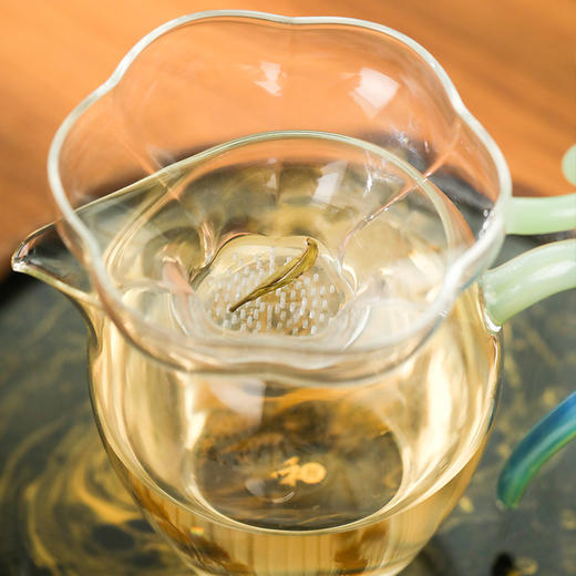 禾器晶彩·予乐滤网 高硼硅 玻璃一体过滤器 茶道 滤茶器过滤网 商品图1