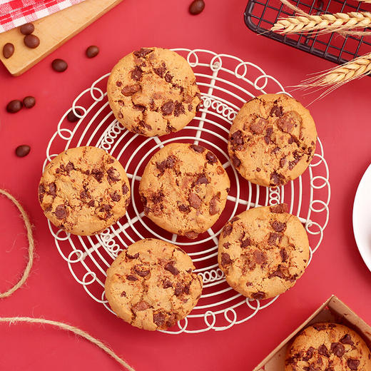 德国JA！美式巧克力/美式双味巧克力曲奇饼干225g 细腻微苦醇香好吃浓郁可可 商品图2