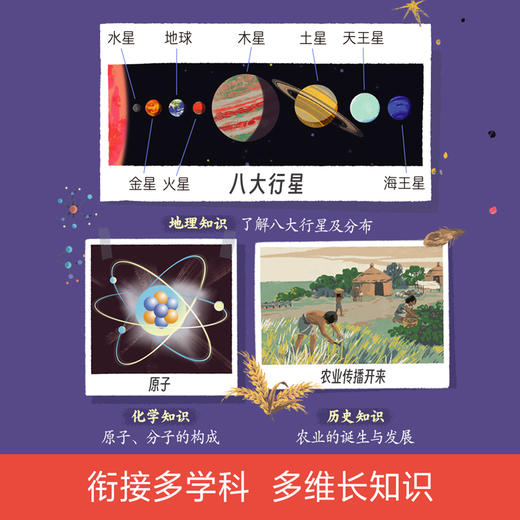 【陈小舒】乐乐趣新书-100张图看宇宙/100张图看人类（2册）套装 商品图3