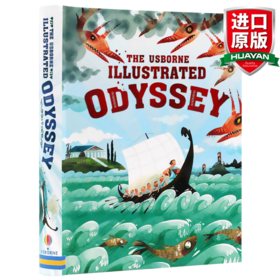 英文原版 奥德赛 Illustrated Odyssey Usborne原文无删减 全彩插图版 精装 全英文版