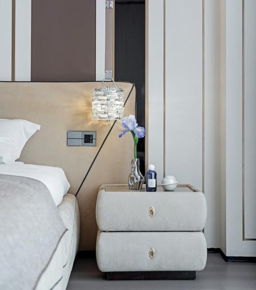 中洲公馆同款 次主卧床头柜 商品图0