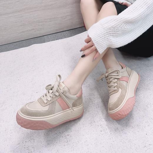 westory2024春季新品舒适百搭拼色轻便运动鞋板鞋W24AM56981 商品图0