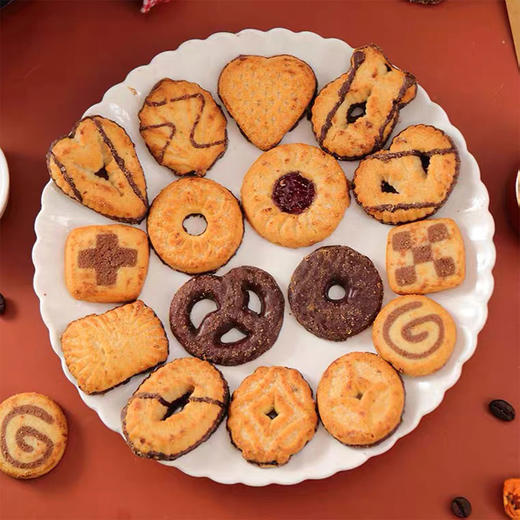 德国JA！什锦巧克力曲奇饼干500g/056015 多种口味混装满足味蕾 商品图2