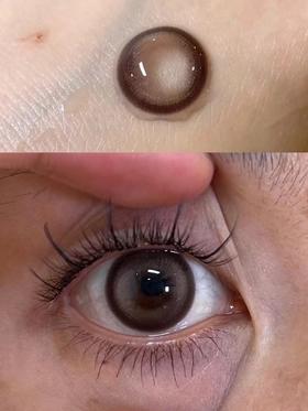 Yukicon日抛美瞳 焦糖酱 14.4mm