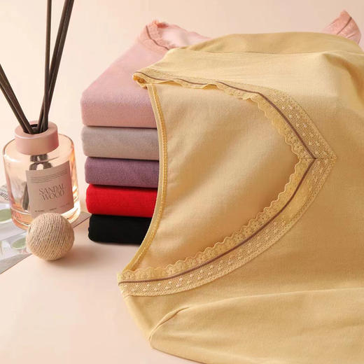 RY-RY1918秋冬无缝美体保暖内衣套装女士修身时尚打底秋衣秋裤套装 商品图2