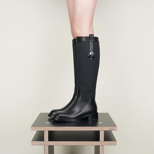 直述NOMORELIE 艺术通勤马靴 商品图0