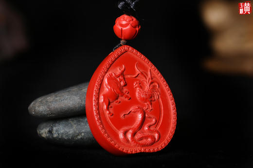 朱砂【牛蛇鸡】生肖 三合贵人牌 商品图3