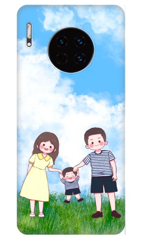 【定制军婚家庭合影手机壳系列液态硅胶/皮纹壳材质古董白色，定制不退换下单请备注手机型号】 商品图3