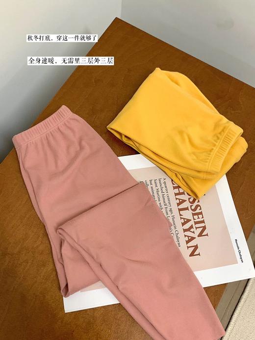 【进口德绒 赋予37度温暖肤感】天才小熊儿童德绒内衣套装 商品图7