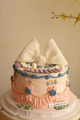 天使裱花蝴蝶结