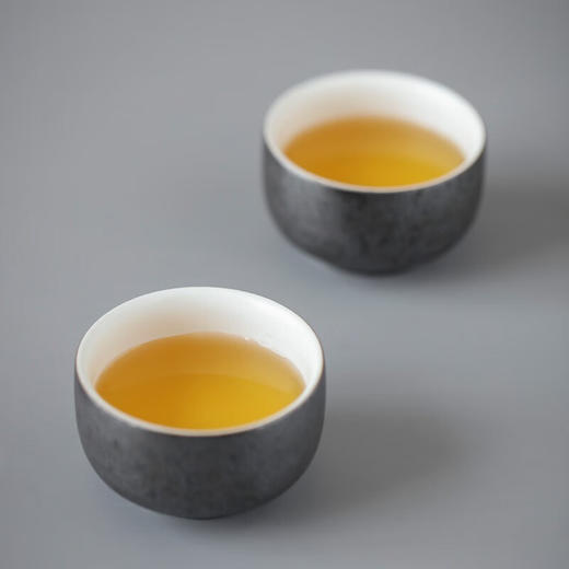 万仟堂（Edenus） 茶具套装陶瓷功夫茶具茶壶茶杯茶盘茶叶罐组 遇知音02 【1壶2杯1罐1盘】天目釉 商品图6