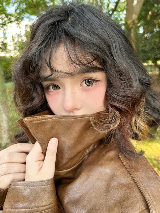 【大直径】NICEKON-甜心教主-14.5mm【年抛 0-1000度 含有525/575】着色直径13.8mm 商品图8