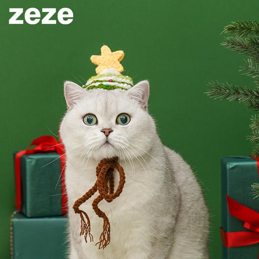 zeze圣诞节针织帽-B 商品图0