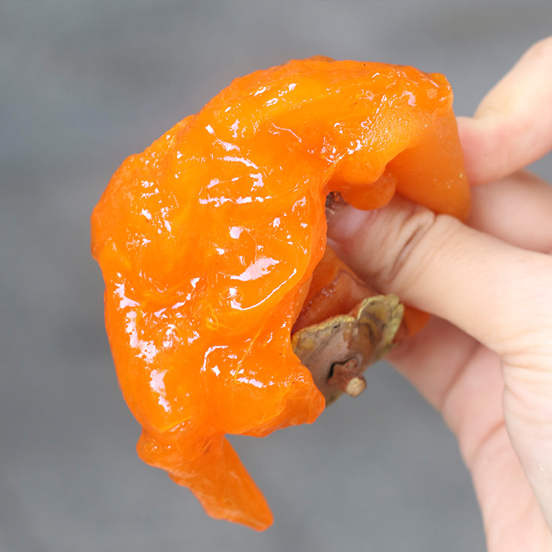 山东鲜食流心柿饼 软糯香甜 6枚大果彩箱装（京东 山东潍坊发货）