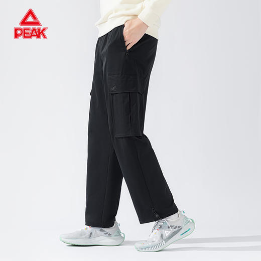 匹克2023年冬季新款时尚系列男款梭织长裤DF334201 商品图2