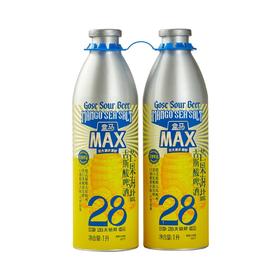 盒马 MAX 芒果海盐古斯酸啤酒 1L*2