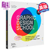 【中商原版】Graphic Design School 进口艺术 平面设计学校 T&H 商品缩略图0
