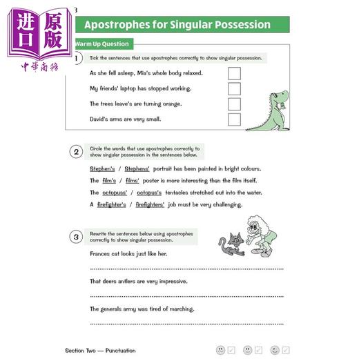 【中商原版】英国原版CGP教辅 New KS2 English Targeted Question Book - Year 4KS2 英语有针对性的问题书 - 4 年级 商品图2
