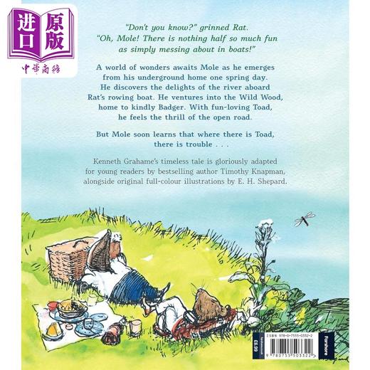 【中商原版】Wind in the Willows 谢泼德插画版:柳林风声 英文原版 进口图书 儿童文学 故事图画书 精品童书儿童读物经典 商品图1