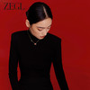 ZEGL设计师本命年龙系列红玛瑙项链女生小众2024新年S925银锁骨链 商品缩略图2