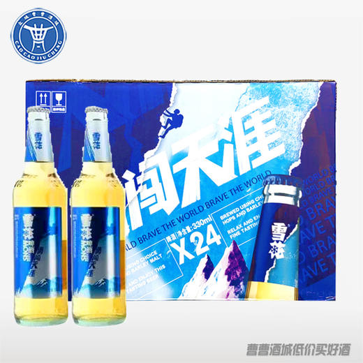 [啤酒]雪花勇闯天涯8度330ML*24瓶 商品图0