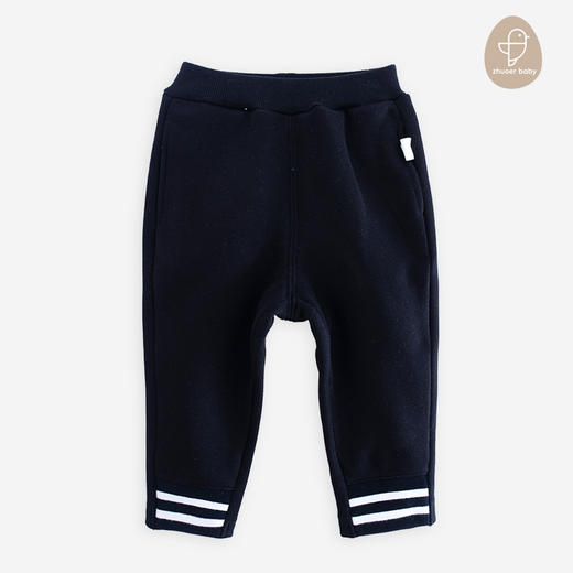 【秋冬针织长裤 】卓儿女童加绒长裤卫裤休闲裤适合1.5-6岁 商品图0