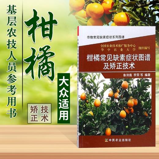 柑橘常见缺素症状图谱及矫正技术 【官方正版，可开发票，下单时留开票信息和电子邮箱】 商品图0