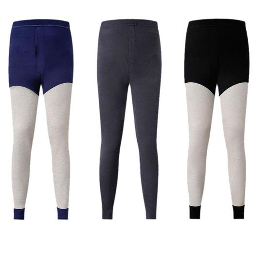 贴身保暖，中年男士女士羊毛蚕丝护膝德绒内穿保暖裤女款秋冬打底裤TR-德绒打底裤 商品图4