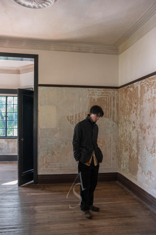 Paul Harnden  男士SADKO印花羊毛衬衫 商品图6