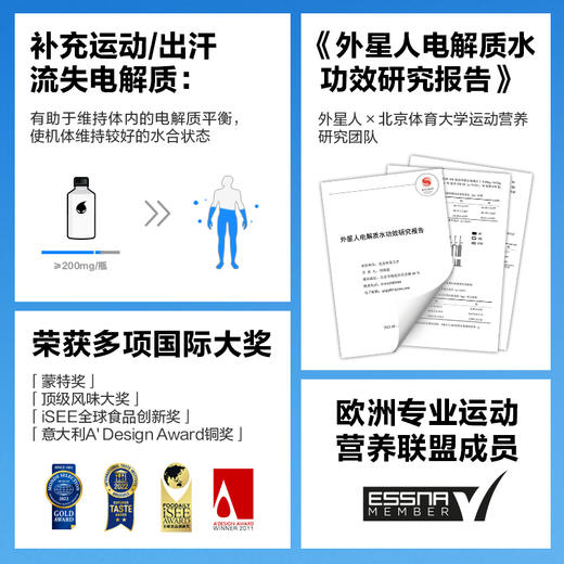 【元气森林】外星人电解质水0糖0卡电解质饮料500ml*15瓶 商品图4