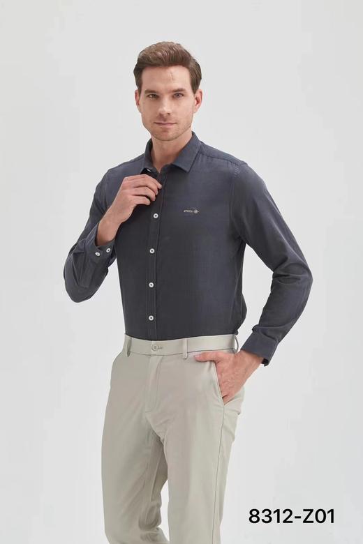 男装23秋季新品休闲反领长袖衬衫2219-8312▲ 商品图1