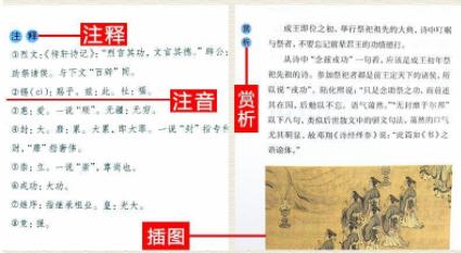 《诗经》彩图版赠金属书签（分开发新疆西藏不赠优惠4.5元书款）文中老版燕山出版社没了，这套是新版吉林出版社内容一样，这套里面没加书签，金属书签这里单发赠送 商品图2