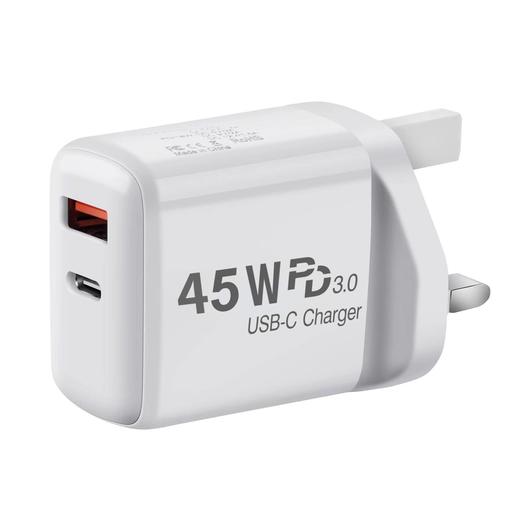 双口45W氮化镓充电器快充电头 商品图2