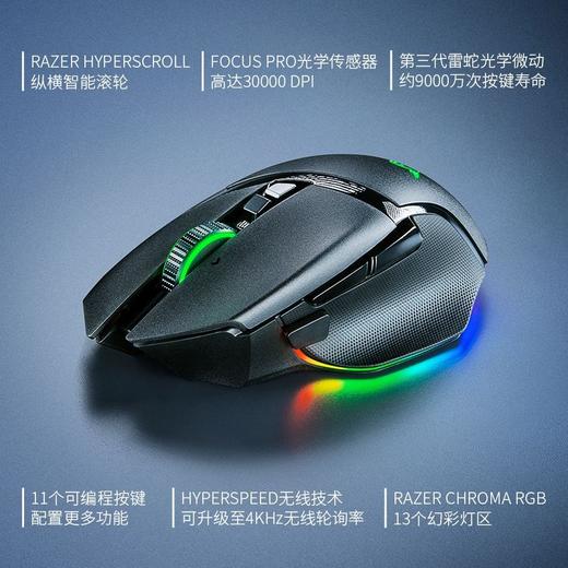 Razer雷蛇巴塞利斯蛇V3 Pro专业版无线鼠标【雷蛇官方直营，3年有限质保】 商品图1