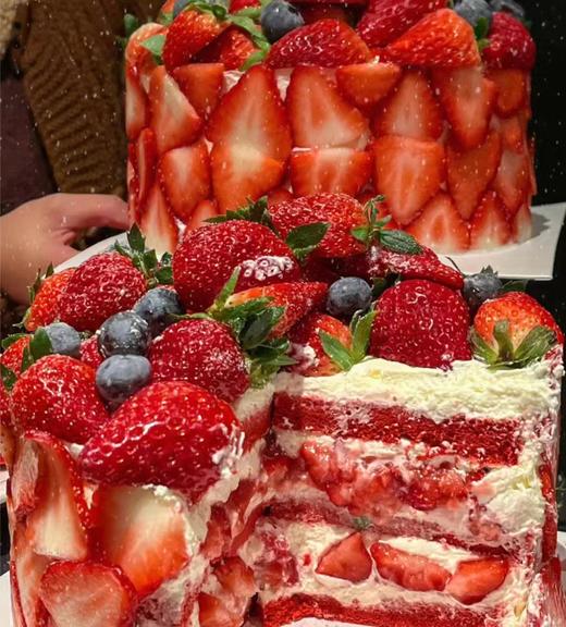 红丝绒草莓 商品图3