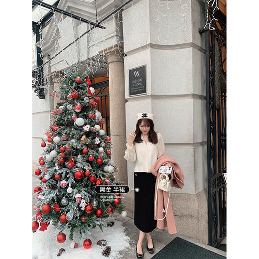 羊绒半裙  关于冬天的优雅气质 商品图5