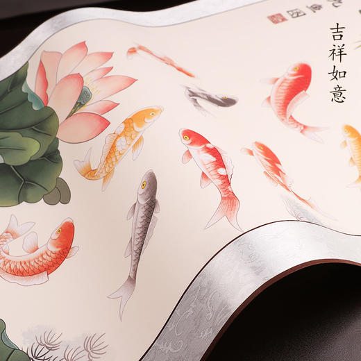 兴道原创九鱼图挂画 商品图5