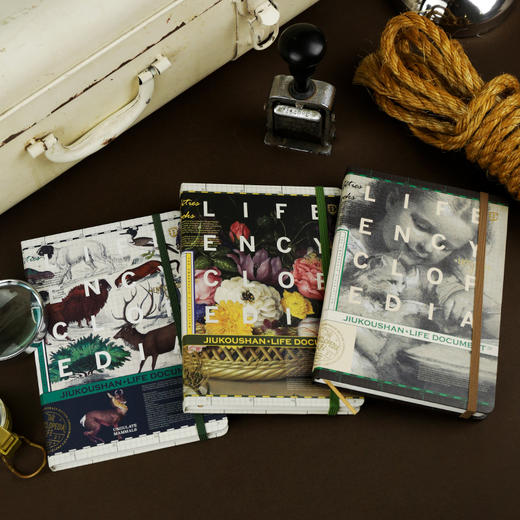 生活百科X九口山 B6绑带笔记本 商品图4