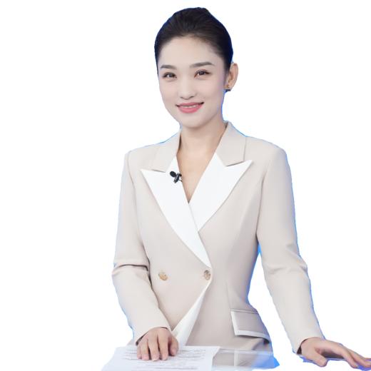 IWY/优雅上镜主持人正装女拼色设计感艺考礼服高端西装连衣裙高级Q13327 商品图3