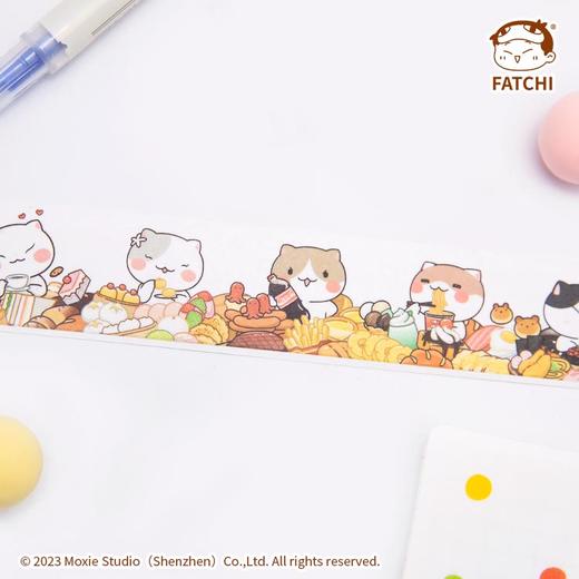 萌想诚品【纸胶带】如果历史是一群喵肥志官方周边喵咪卡通贴纸 商品图4