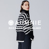【新品】黑白条纹高领毛衣 RELAXED STRIPED TURTLENECK SWEATER 商品缩略图2