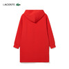 Lacoste法国鳄鱼新款龙年新年系列女装红色连帽卫衣连衣裙EF5805-98 商品缩略图3