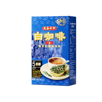 益昌老街（AIK CHEONG OLD TOWN）1+1白咖啡速溶咖啡粉 冲调饮品 马来西亚进口 5包150g 商品图1