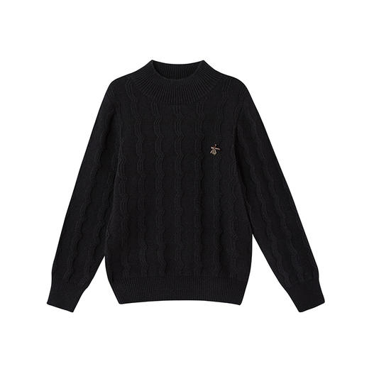 笛莎Deesha 童装女童毛衣2023冬季新款中大童时尚针织毛衣 商品图4