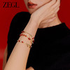 ZEGL设计师本命年龙系列红玛瑙手串女红色新年元宝手链送闺蜜手饰 商品缩略图7