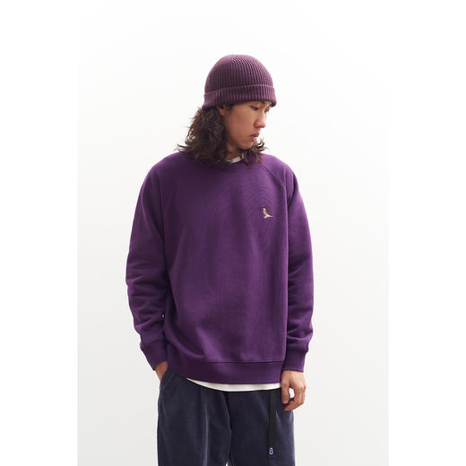 吃茶去chichaqu重磅全棉圆领卫衣 商品图3