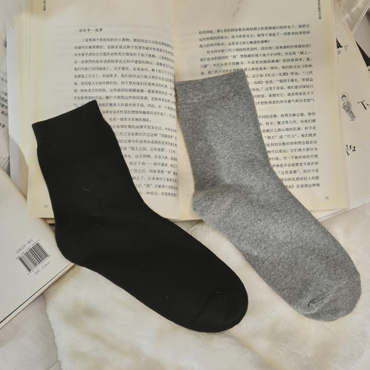 【59元3双】【1双装】女士冬季羊绒毛圈袜[2122802] 商品图0