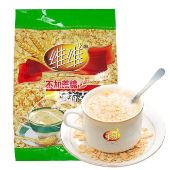 维维无添加蔗糖麦片800g/袋牛奶搭档即食早餐冲饮谷物 商品图1