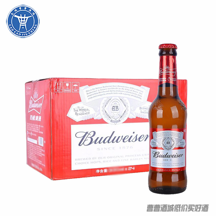 [啤酒]百威小瓶装275ml*24瓶