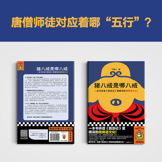 读客猪八戒是哪八戒 西游记 儒释道文化 播放量超5000万 度阴山推荐 商品图5